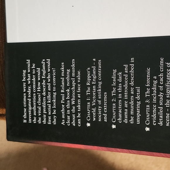 💥3 for $20💥 The Crimes of Jack the Ripper by Paul Roland, Hardcover book - Picture 2 of 7